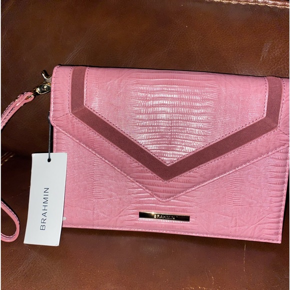 Brahmin clutch wristlet purse - Picture 2 of 4